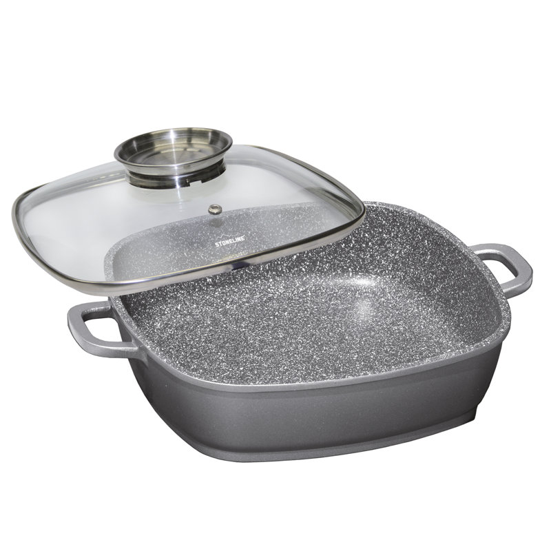 Stoneline Saute Pan with Lid & Reviews Wayfair.co.uk